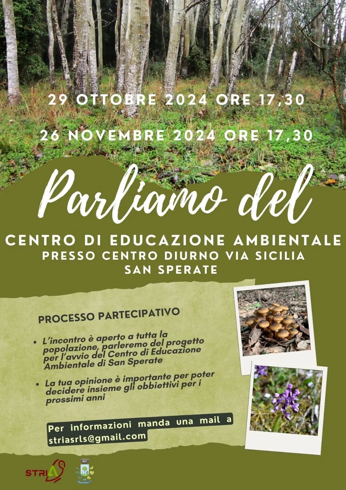 Incontro pubblico partecipativo - CEAS - Centro di Educazione Ambientale di San Sperate